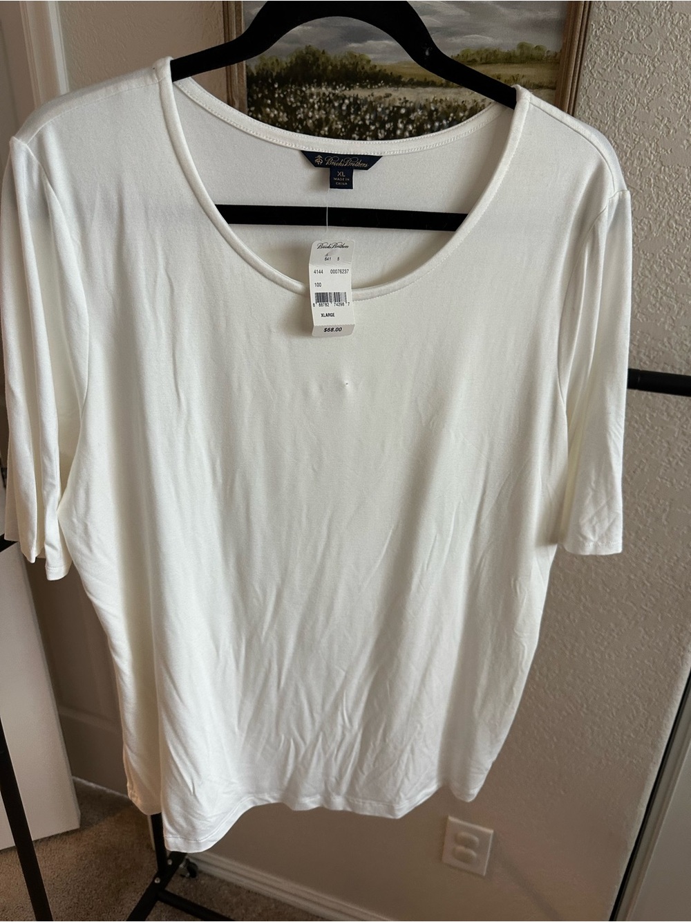 Brooks Brothers Scoop Neck Women's Top NWT